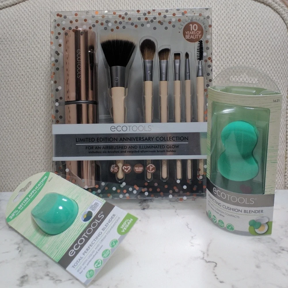 ECO TOOLS Brush and Sponge Set